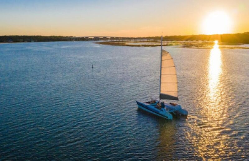 Hilton Head: Private Dolphin Day or Sunset Catamaran Sail - Sunset Cruises and Fireworks: A Romantic and Festive Option