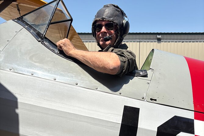 Historical Flight in an Open Cockpit Biplane from WWII - The Flight Over McDowell Mountains