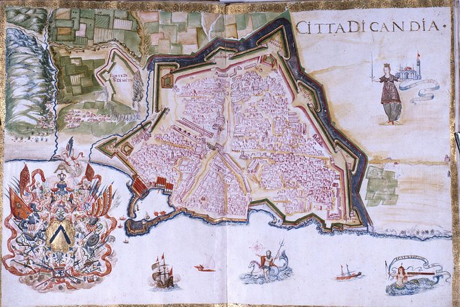 Historical interactive tour in Heraklion - the siege and the fall of the city - Starting at Heraklion’s Venetian Walls and Tomb of Nikos Kazantzakis