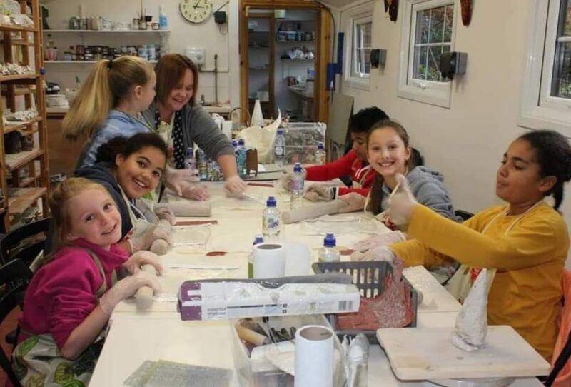 Hitchin: Pottery Class - Creative Hand Building - What’s Included in the Price