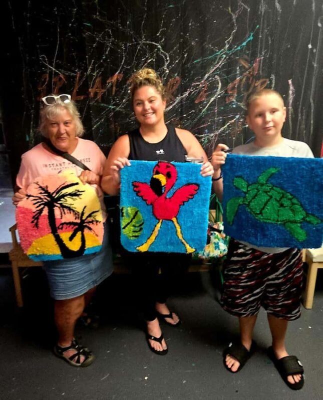 Hobe Sound, FL: Rug Tufting Workshop - The Setting at Art Studio in Hobe Sound, FL