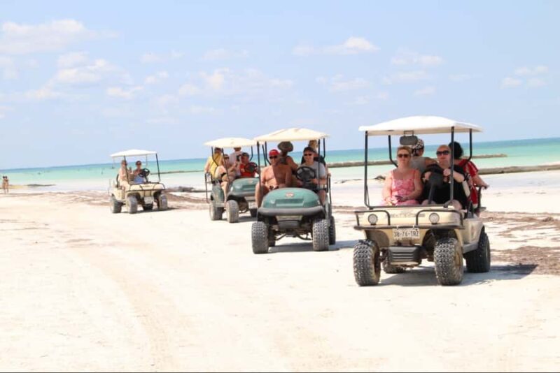 Holbox : boat tour, golfcart, beach club, pick up available - Key Points