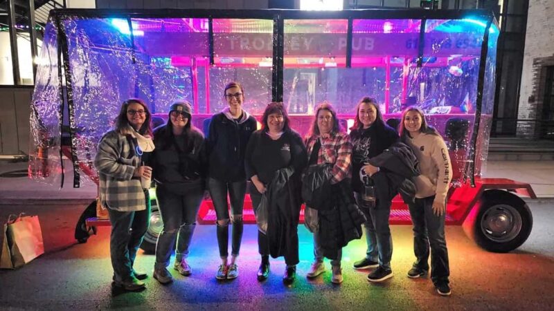 Holiday Lights Tour with Trolley Pub Columbus - The Festive Atmosphere and Onboard Carols