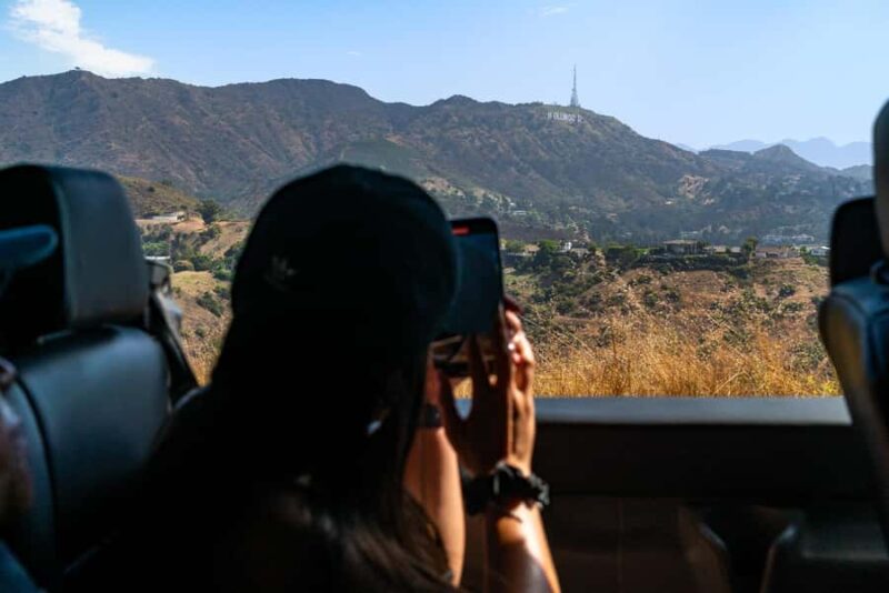 Hollywood, Beverly Hills & Celebrity Homes Open-Air Bus Tour - Key Points