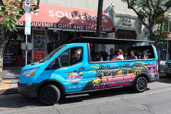 Hollywood, Beverly Hills & Celebrity Homes Tour by Open Air Bus - Explore Hollywood, Beverly Hills & Celebrity Homes on an Open-Air Bus