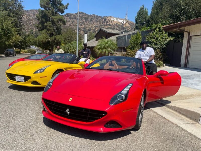 Hollywood Sign 50 Min Ferrari tour (drive or be driven) - The Ferrari California T Experience and Fast Lane Segment