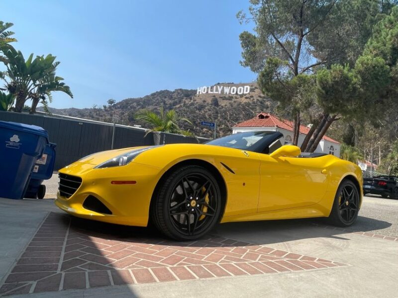 Hollywood Sign 50 Min Ferrari tour (drive or be driven) - Frequently Asked Questions