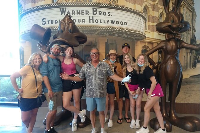 Hollywood Walk of Fame and Warner Bro Studio Tour and Lunch stop - Discover Hollywoods Top Sights in a Single Day