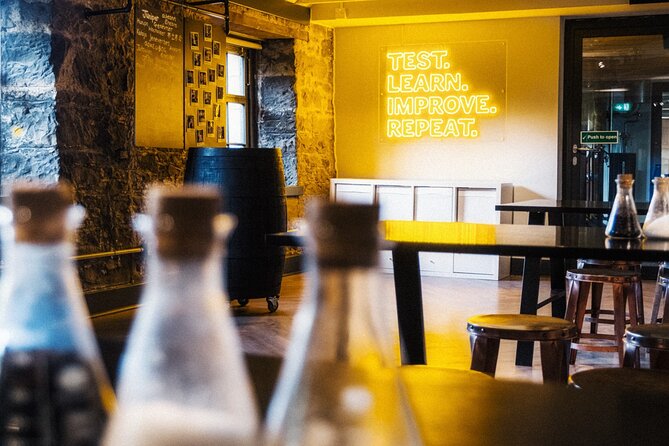 Holyrood Distillery Gin Tasting Experience - Cocktail Making and The Cozy Distillery Lounge