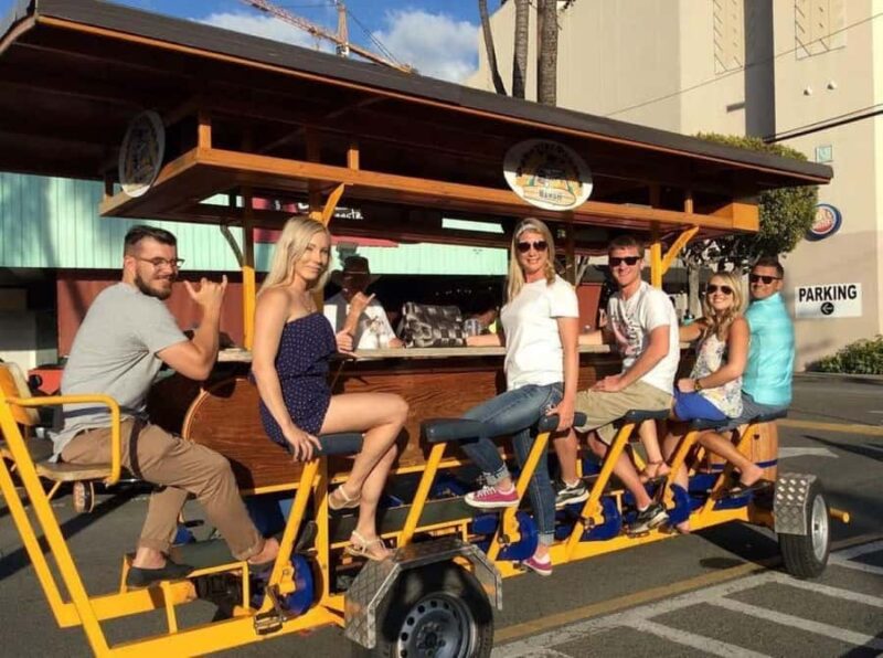 Honolulu: Kaka'ako Brewery Tour by 15-Passenger Bike - Starting the Honolulu: Kakaako Brewery Tour on the 15-Passenger Bike