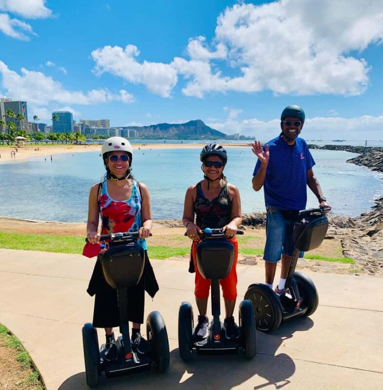 Honolulu: Magic Island Beach Segway Tour - Discover Magic Island Lagoon and Distant Views of Diamond Head