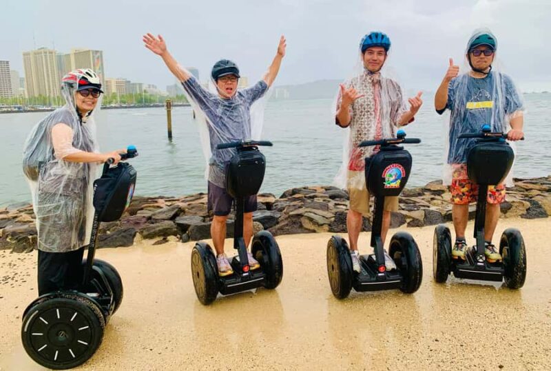 Honolulu: Magic Island Beach Segway Tour - Kakaako Waterfront Park and Point Panic Lookout Views