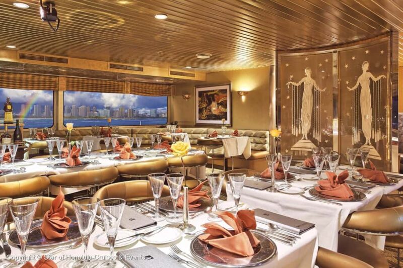 Honolulu: Nova Five Star Sunset Dinner Cruise with Live Jazz - Limitations and Considerations for Guests