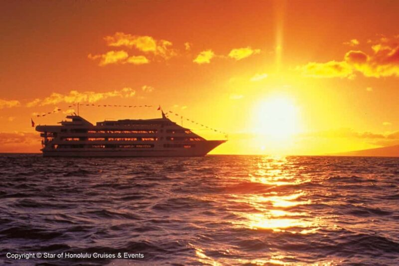 Honolulu: Sunset 5 Course Dinner Cruise with Entertainment - Key Points