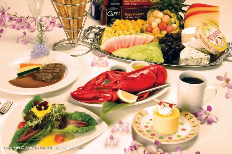 Honolulu: Sunset 5 Course Dinner Cruise with Entertainment - The Scenic Journey: Views of Waikiki and Diamond Head