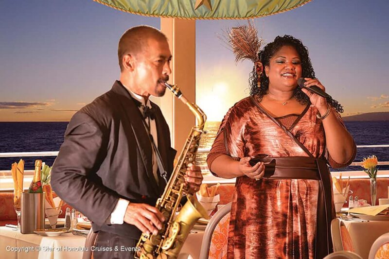 Honolulu: Sunset 5 Course Dinner Cruise with Entertainment - Music and Atmosphere During the Cruise