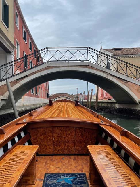 Hop on board an old Venetian boat - Viewing Venice’s Historic Architecture from the Water
