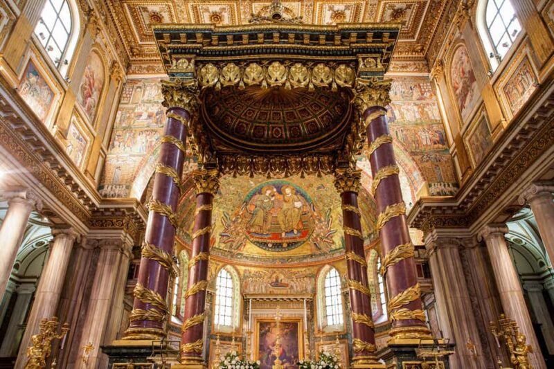 Hop-on Hop-off and Saint Mary Major with Audio Guide Option - Enhancing the Experience with an Audio Guide