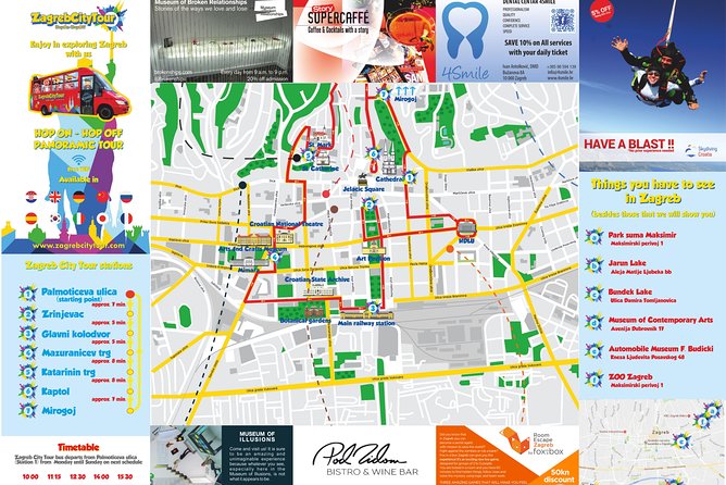 Hop On Hop Off Panoramic bus - Zagreb City Tour - Practical Considerations and Limitations