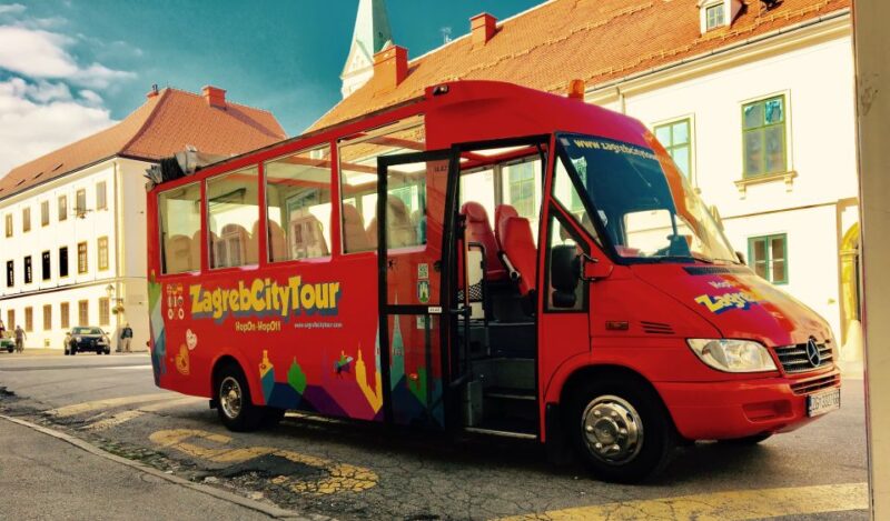 Hop On Hop Off Panoramic bus - Zagreb City Tour - Starting Point at Palmotieva ulica 2 Next to Good Food