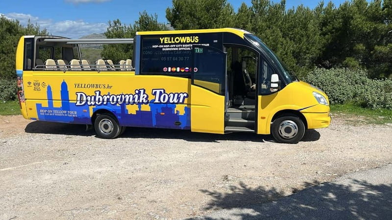 Hop-On Hop-Off Yellow Cabrio Tour: See Dubrovnik in 90mins - Discover Dubrovnik in Style with the Yellow Cabrio Tour