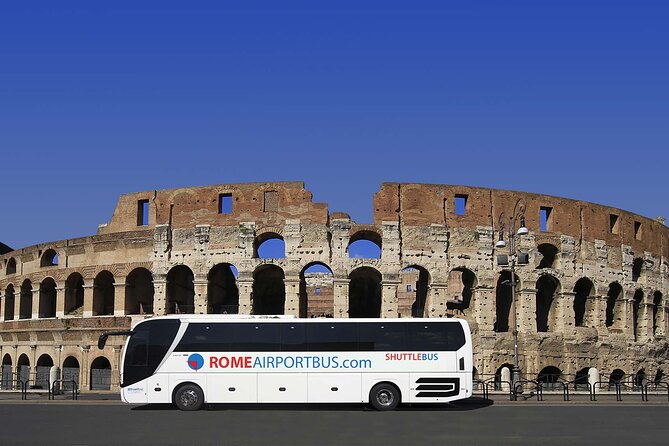 HopOn HopOff 1Day Rome Tour with Shuttle from/to Rome Airports - Convenient Airport Transfers with RomeAirportBus