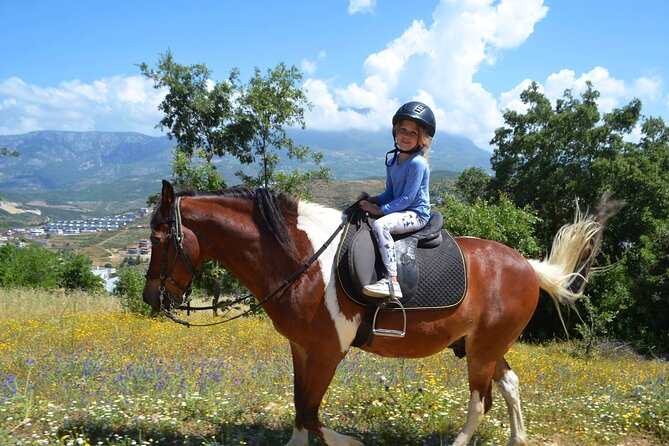 Horse Riding in Fethiye - The River Swim and Breaks During the Ride