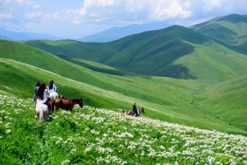 Horseback Adventure in Armenias Highland Pastures - Reaching the Top for Spectacular Lake Sevan Views