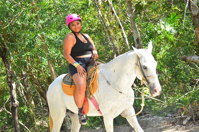 Horseback, ATV´s, Ziplines, Cenote, Hanging bridge Lunch and Round Trip Included - The Mayan Jungle Horseback Ride
