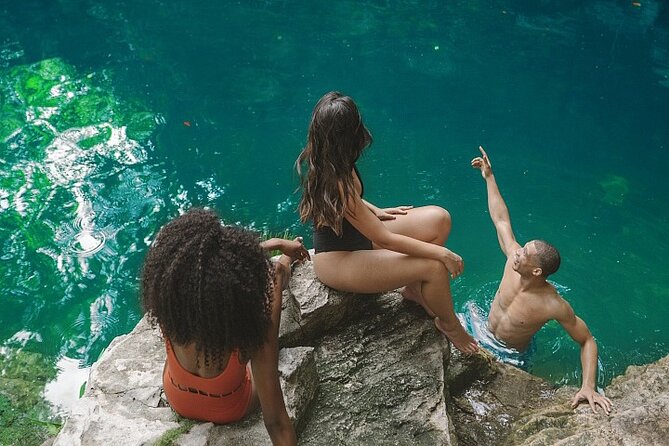 Horseback Riding and Cenote Swim from Cancun or Playa del Carmen - Cenote Swimming in a Natural Limestone Sinkhole
