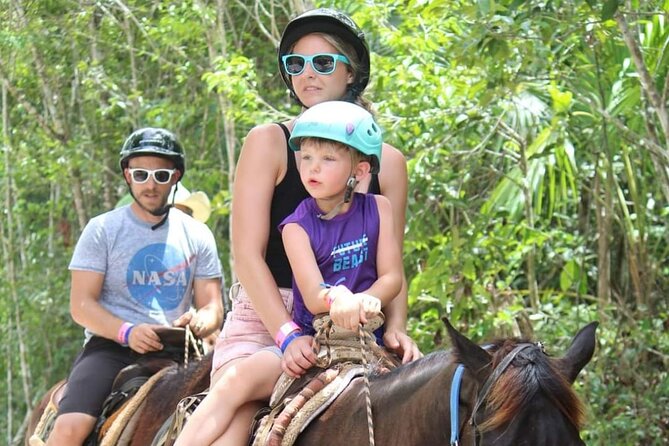 Horseback Riding and Zipline Jungle Adventure - Horseback Riding in the Jungle Setting