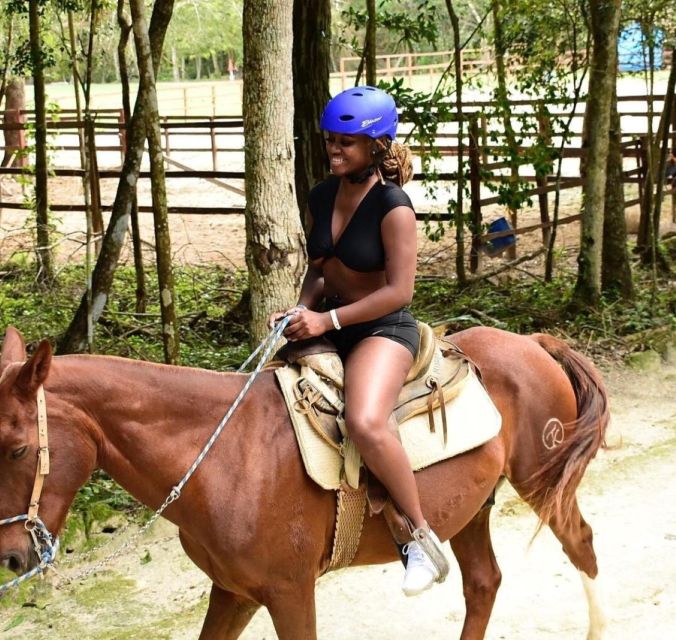 Horseback Riding & ATV Adventure with Ziplines & Cenote - Key Points