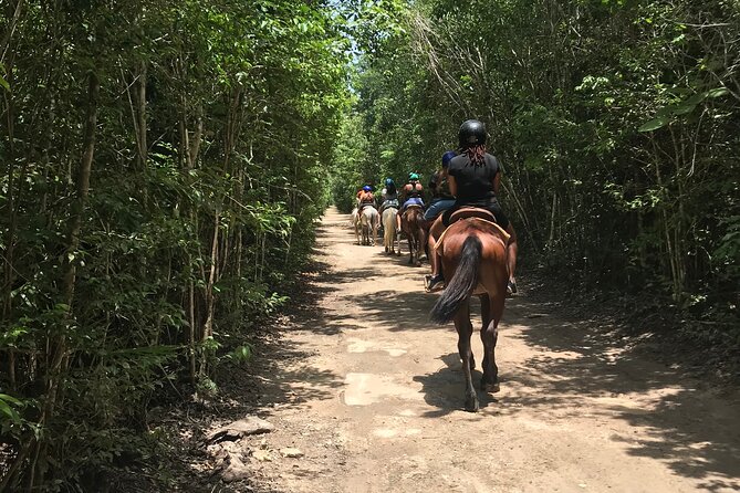 Horseback Riding plus ATV, Cenote, Ziplines, and Lunch - Enjoying a Traditional Mexican Fajita Lunch