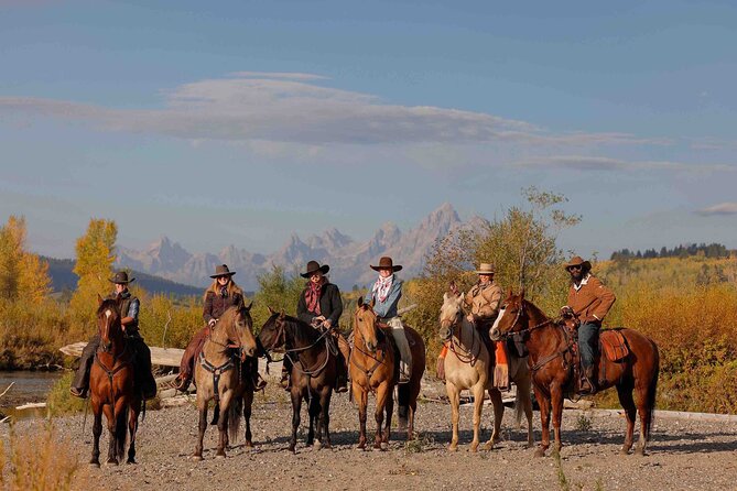 Horseback Riding with Grand Teton Views in Jackson Hole - From the Heart of Moran to Mountain Views
