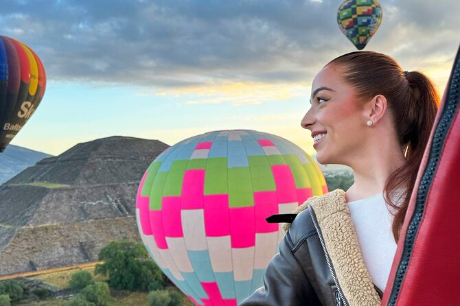 Hot Air Balloon Flight and Tour of the Majestic Pyramids - Experience the Magic of a Hot Air Balloon Over Teotihuacan for $178.38