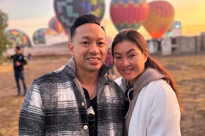 Hot air balloon flight in Teotihuacán + Breakfast in a Cave - Tasting Local Drinks: Pulque, Tequila, and Mezcal at Artesanias Premier