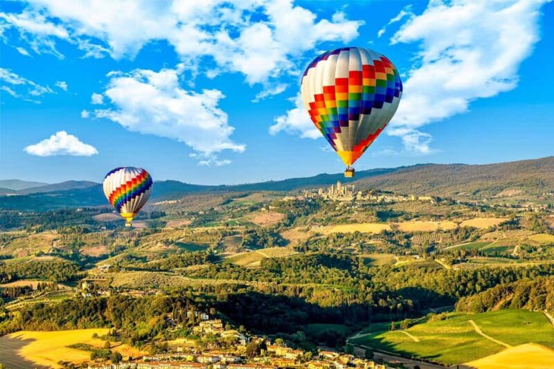 Hot air balloon flight in Tuscany from Chianti area - The Pilot’s Expertise and Personal Approach