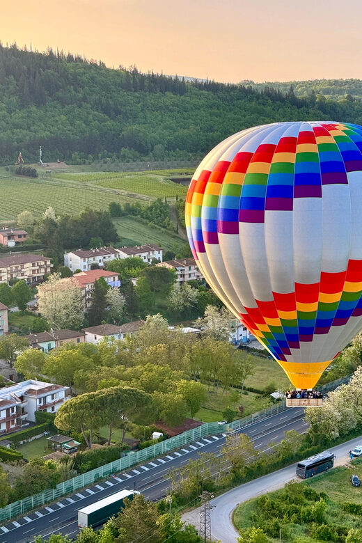 Hot air balloon flight in Tuscany from Chianti area - Practical Details: Meeting Points and Group Sizes