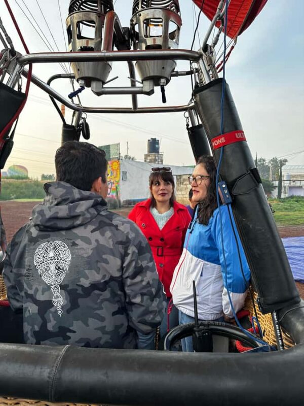 Hot Air Balloon Flight over Teotihuacan from Mexico City - Key Points