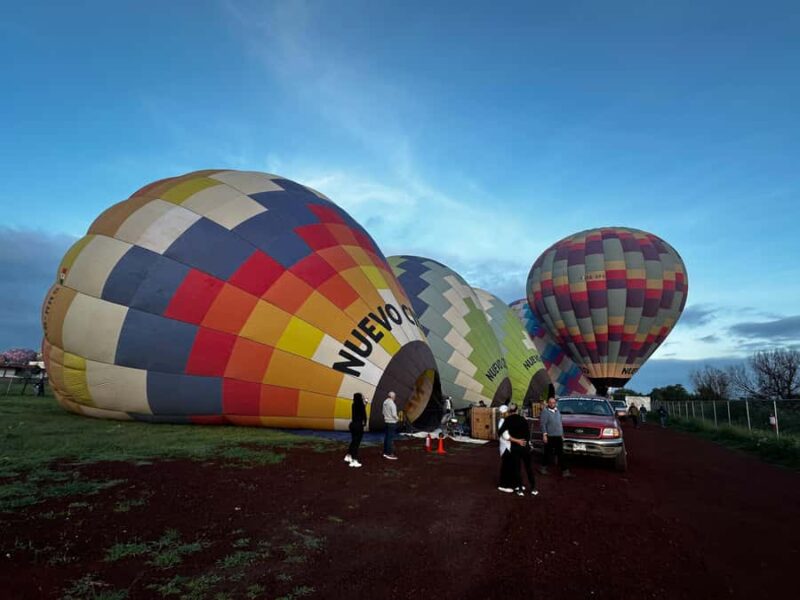 Hot Air Balloon Flight over Teotihuacan from Mexico City - Returning to Mexico City in Comfort
