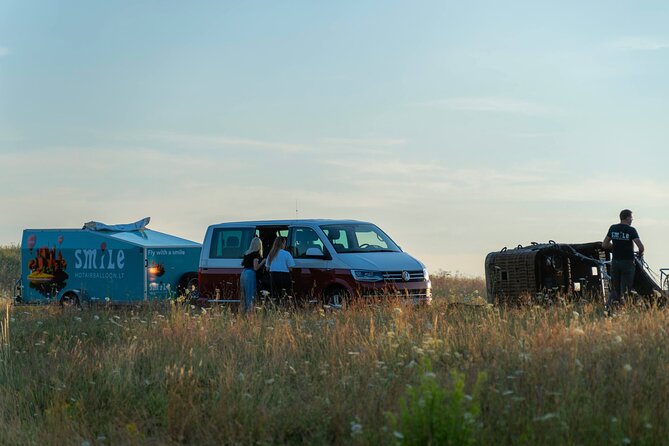 Hot Air Balloon Flight over Vilnius or Trakai - The Experience of the Pilot and Crew