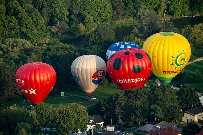 Hot Air Balloon Flight over Vilnius or Trakai - Views and Photo Opportunities