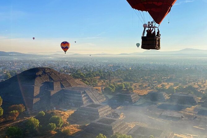 Hot Air Balloon Flights over Teotihuacán from CDMX or We Fly - Experience the Magic of a Hot Air Balloon Over Teotihuacán for $133.73