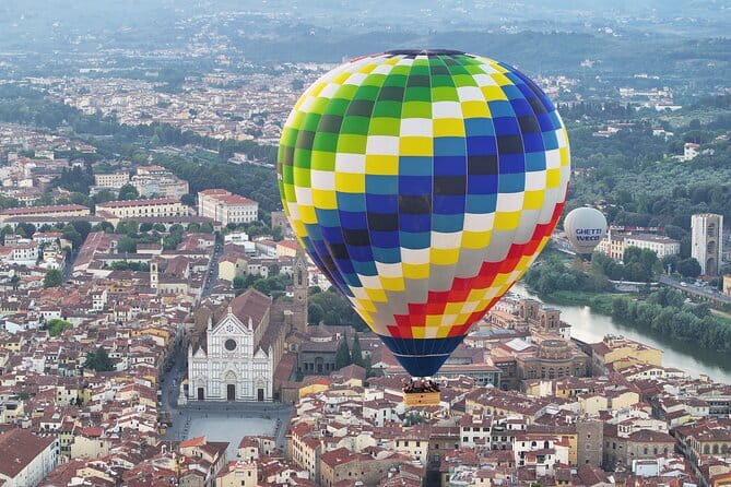 Hot-Air balloon Ride above Florence - Starting Point at Porta San Niccolò in Florence