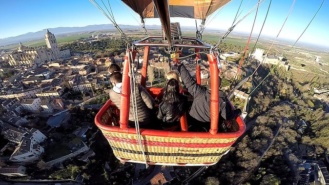 Hot-Air Balloon Ride over Segovia with Optional Transport from Madrid - Key Points