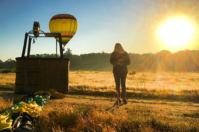 Hot air ballooning: Chambord, Blois, Chenonceau, Cheverny or Chaumont - The Iconic Castles of Chambord, Chenonceau, and Cheverny**
