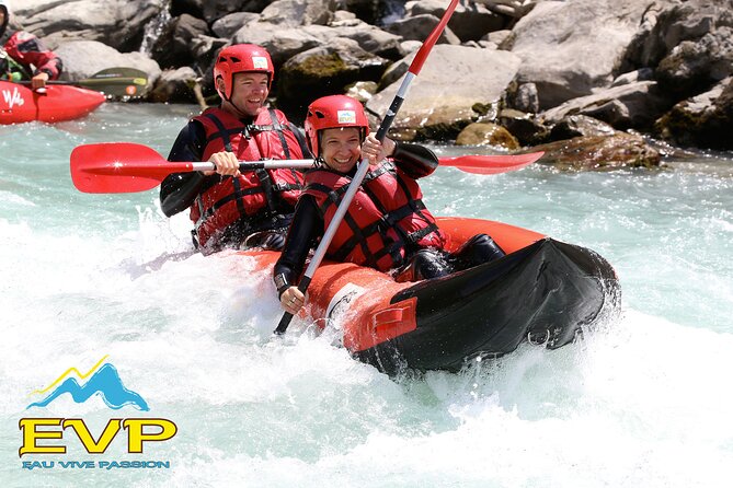 Hot dog (inflatable canoe) on the Durance - The Inflatable Canoe: A Closer Look at the “Hot Dog”