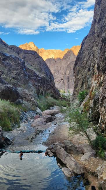 Hot Springs Hike at Goldstrike Canyon Six Steamy Waterfall - Conquering Goldstrike Slot Canyon and Rope Climbing
