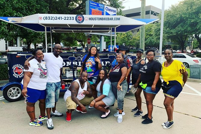 Houston Bike Bar 2 Hour Party Bike Tour in Houston - The Stops: Murals and Midtown Nightlife