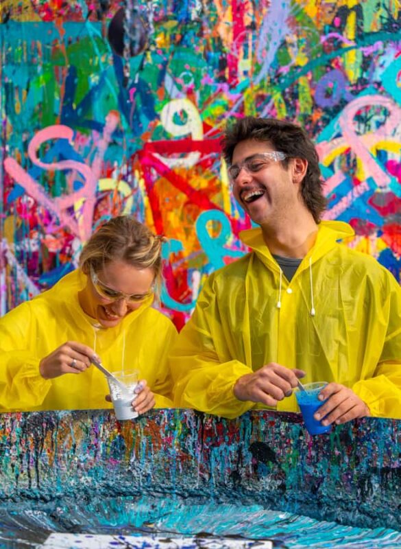 Houston: Corporate Creativity Art Boom - The Splatter Room: Unleash Your Inner Artist
